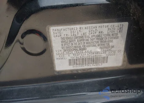 2019 Nissan Versa Note S/Sr/Sv from USA, damaged, VIN 3N1CE2CP9KL365563